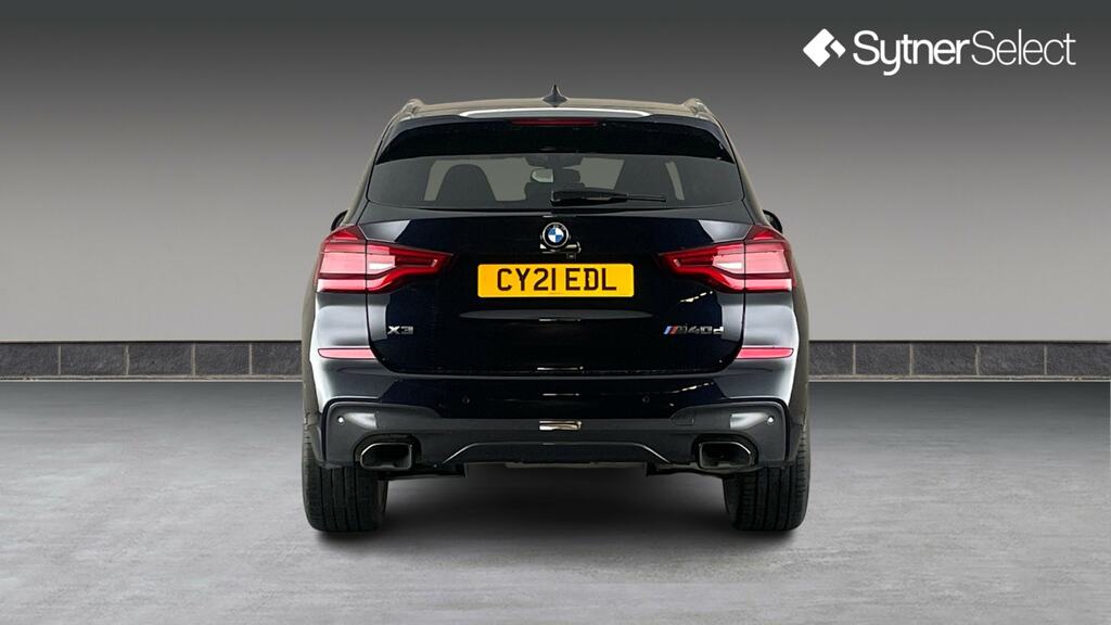 BMW X3 Xdrive M40d Mht Black #5