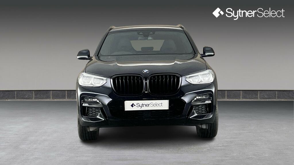 BMW X3 Xdrive M40d Mht Black #4