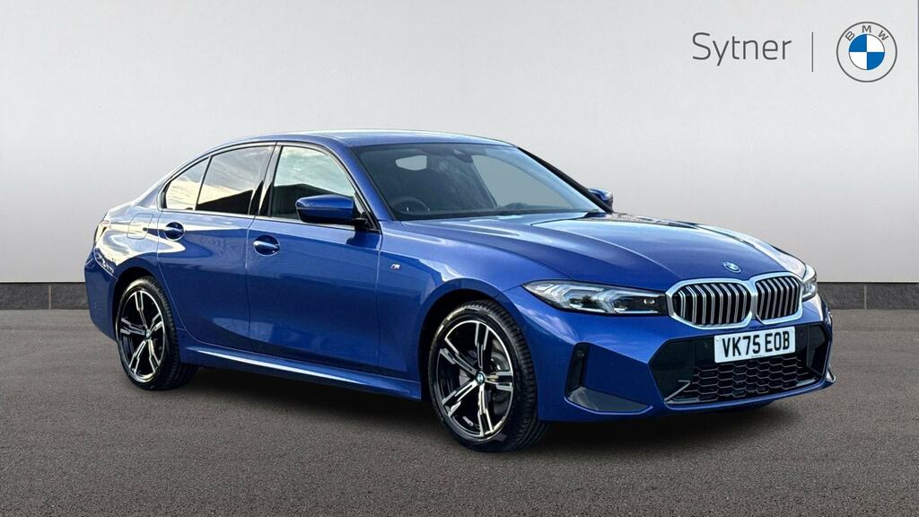 BMW 3 Series 2.0 320I M Sport Saloon Euro 6 S Blue #1