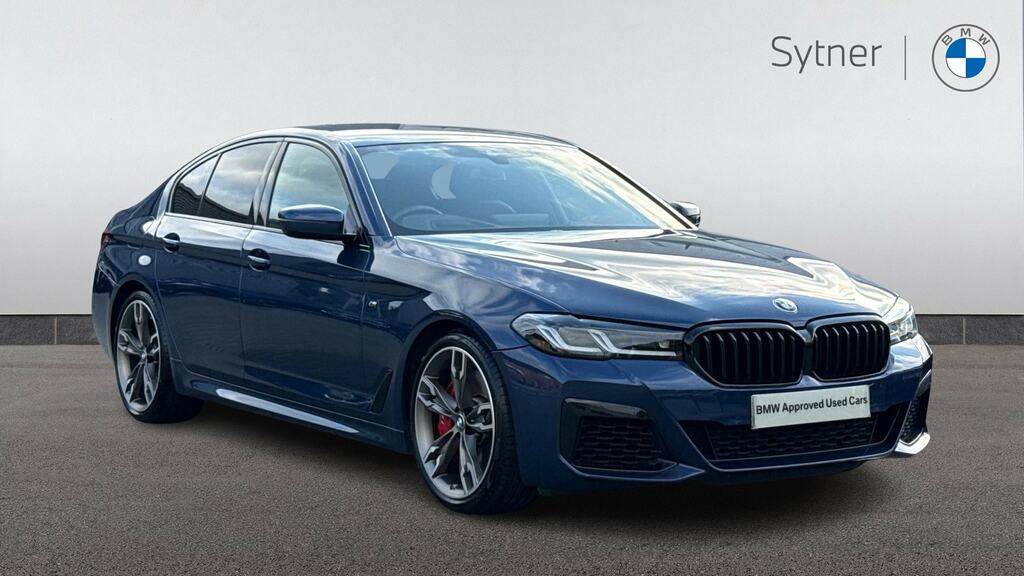 BMW 5 Series M550i Xdrive Blue
