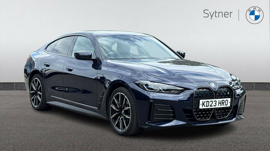 BMW i4 250Kw Edrive40 M Sport 83.9Kwh Techpro Blue