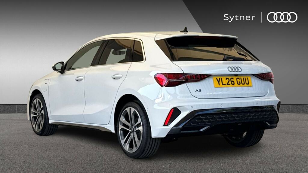 Audi A3 1.5 Tfsi E 204 S Line S Tronic Tech Pack YL26GUU White #3