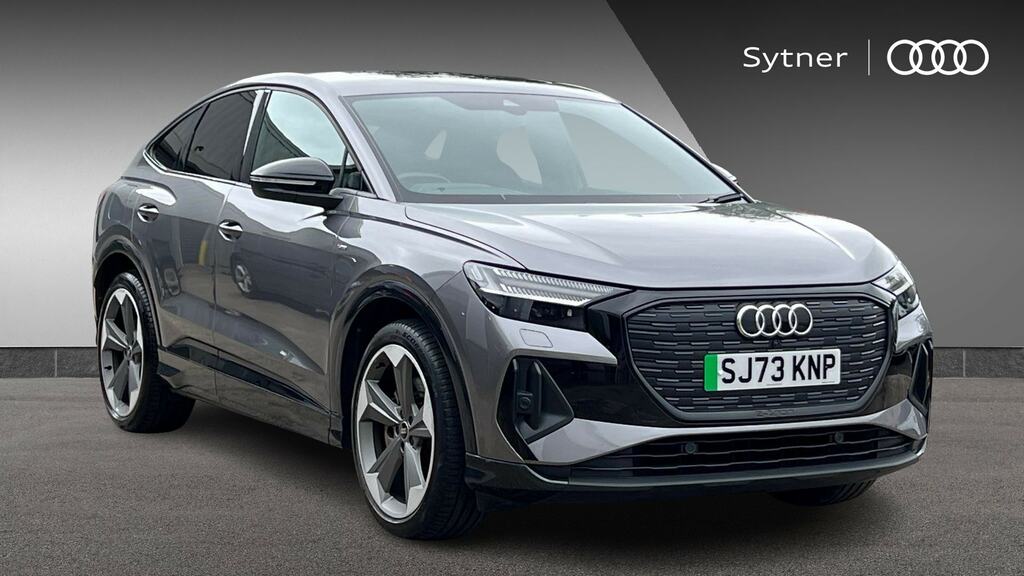 Audi Q4 E Tron 150Kw 40 82.77Kwh Vorsprung SJ73KNP Grey