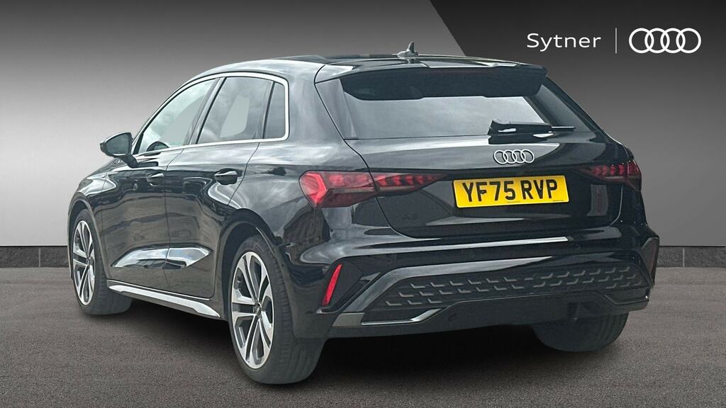 Audi A3 1.5 Tfsi 150 S Line S Tronic YF75RVP Black #3