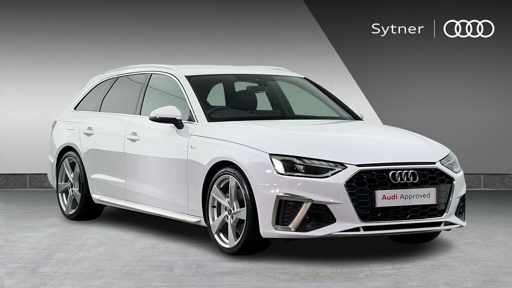Audi A4 Avant 40 Tfsi 204 S Line S Tronic White