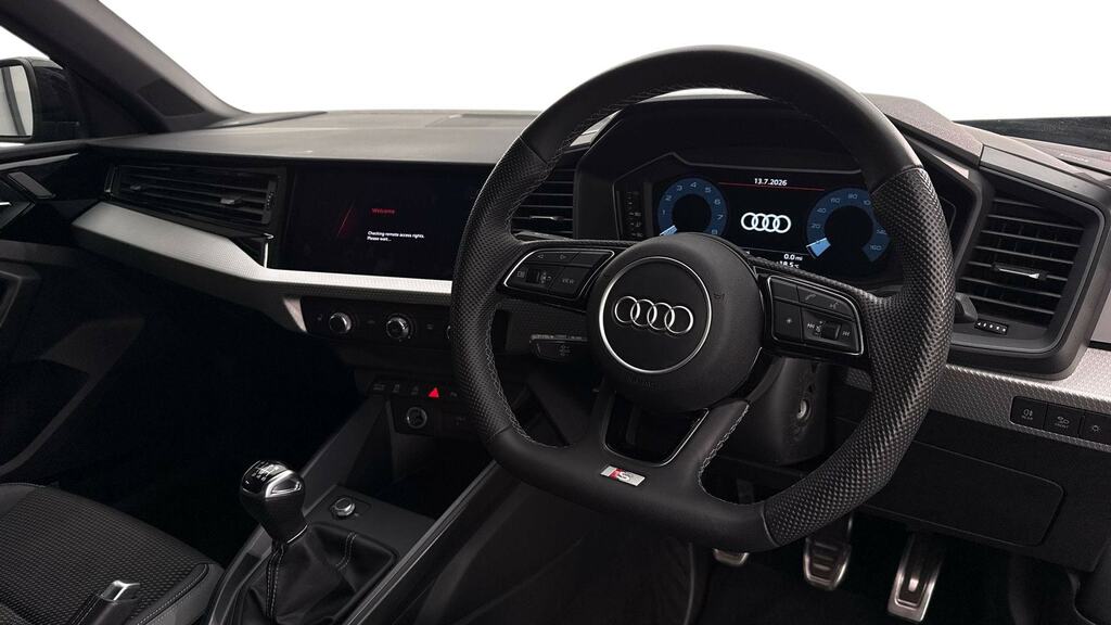 Audi A1 30 Tfsi Black Edition Tech Pack FY25UFA Blue #6