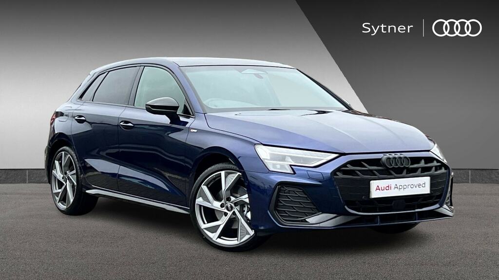 Audi A3 1.5 Tfsi 150 Black Edition S Tronic Blue