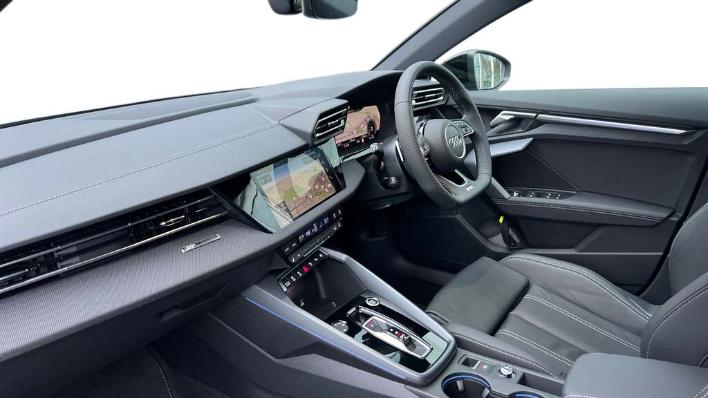 Audi A3 1.5 Tfsi 150 Black Edition S Tronic FN75AKK Blue #2