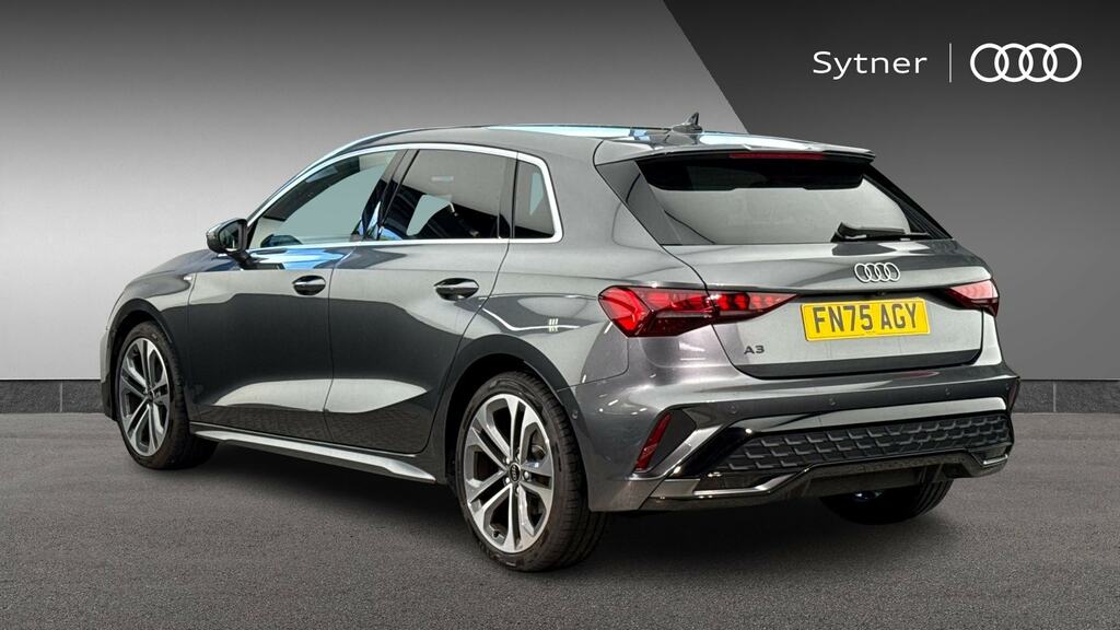 Audi A3 1.5 Tfsi 150 S Line S Tronic FN75AGY Grey #3