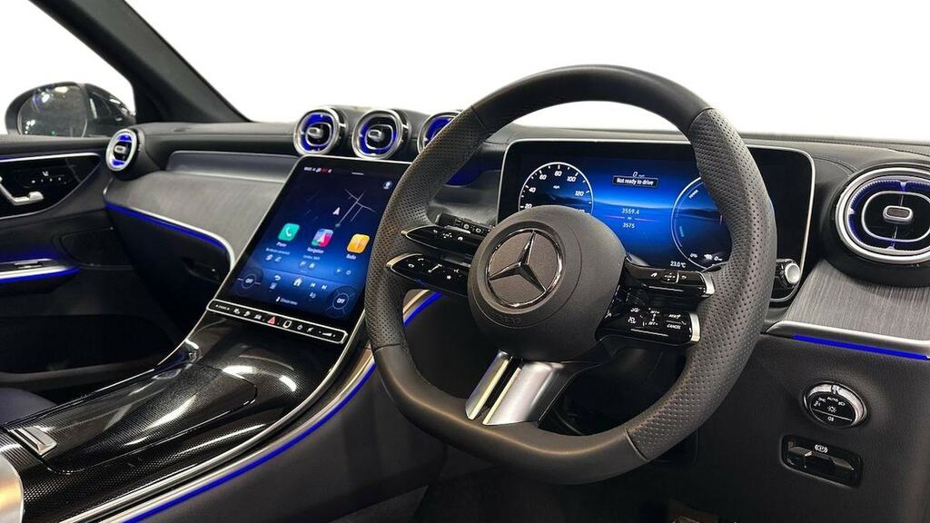 Mercedes-Benz GLC Class Glc 300E 4Matic Amg Line Premium 9G-tronic KS75BOV Black #3
