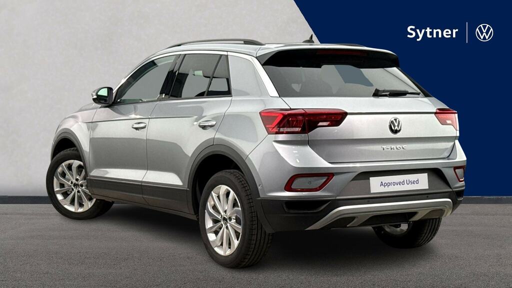 Volkswagen T-Roc 1.5 Tsi Match CX26LNO Silver #3