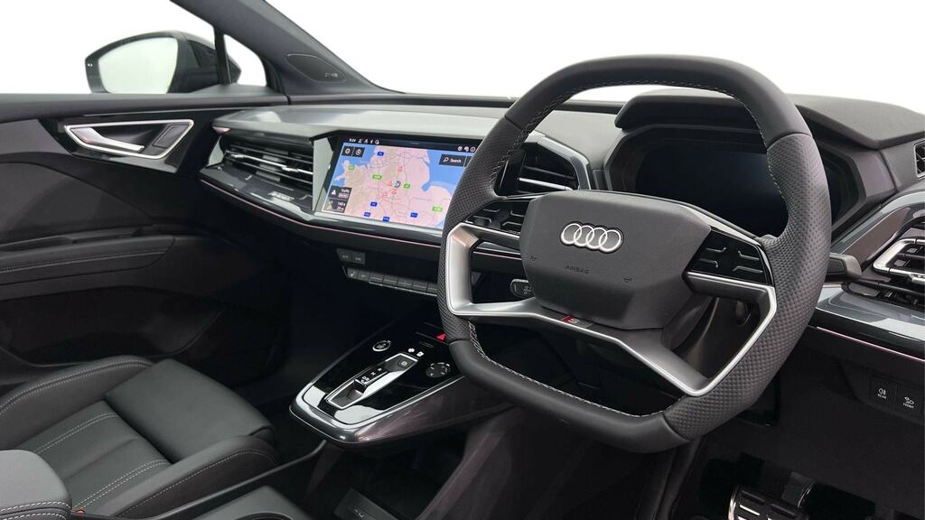 Audi Q4 E Tron 250Kw 55 Quattro 82Kwh Black Edition FM26KSJ Grey #6