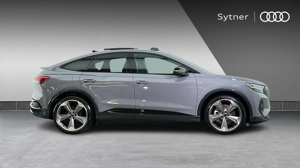 Audi Q4 E Tron 250Kw 55 Quattro 82Kwh Black Edition FM26KSJ Grey #4