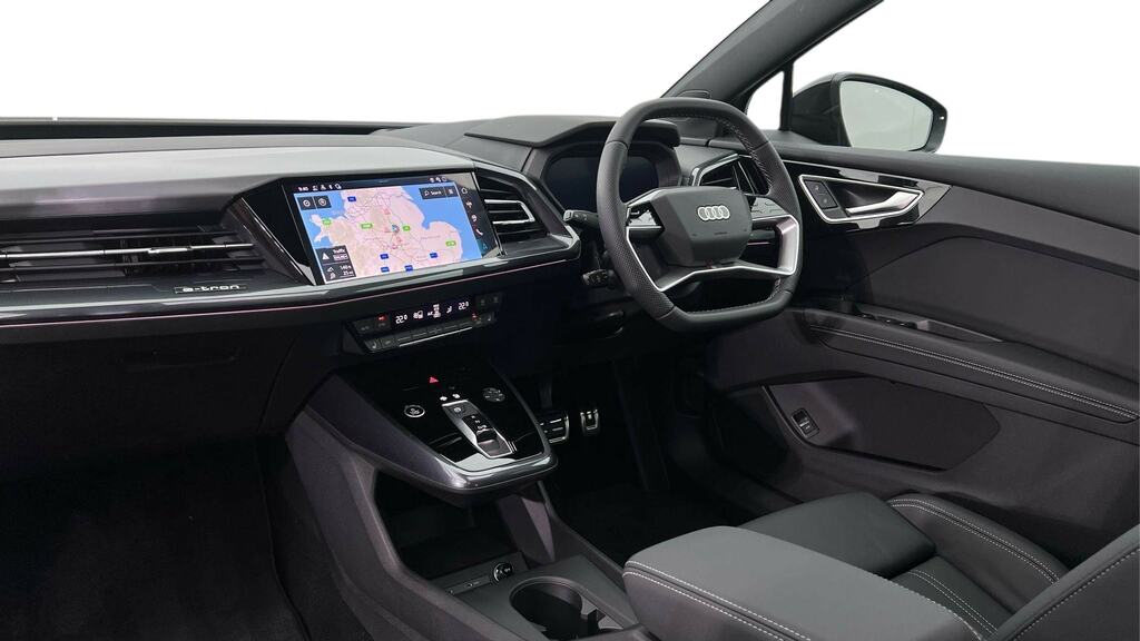 Audi Q4 E Tron 250Kw 55 Quattro 82Kwh Black Edition FM26KSJ Grey #2