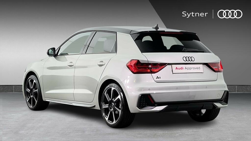 Audi A1 30 Tfsi 110 Black Edition S Tronic Tech Pack FE24WPT Silver #3