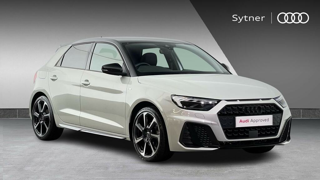 Audi A1 30 Tfsi 110 Black Edition S Tronic Tech Pack FE24WPT Silver