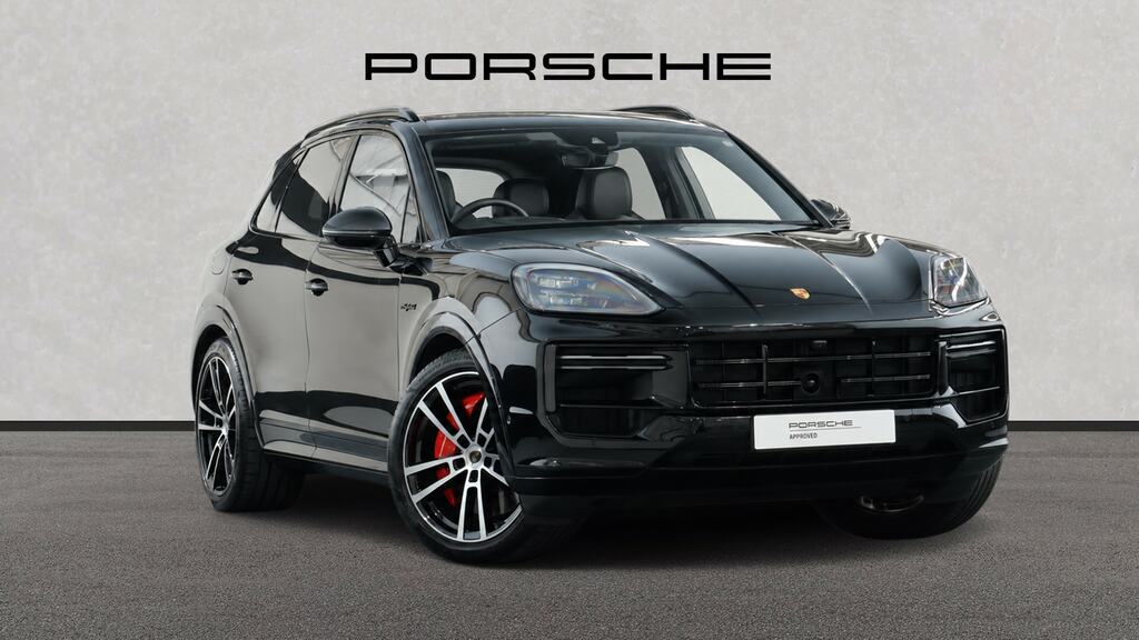 Porsche Cayenne Turbo E-hybrid Tiptronic S Black