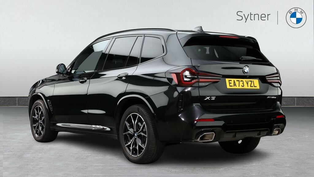 BMW X3 Xdrive20d Mht M Sport Step EA73YZL Black #2