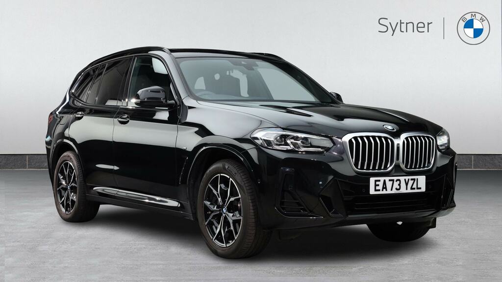 BMW X3 Xdrive20d Mht M Sport Step Black