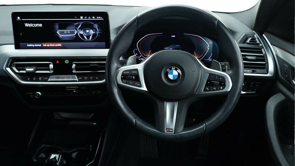 BMW X3 Xdrive20d Mht M Sport Step EA73YZL Black #5
