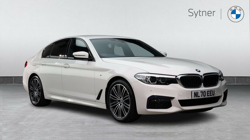 BMW 5 Series 520D Mht M Sport White