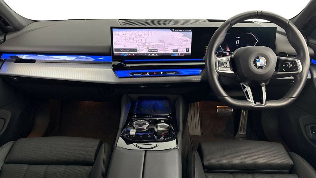 BMW 5 Series 520I M Sport Pro OX75AYO Black #4
