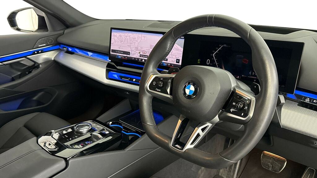 BMW 5 Series 520I M Sport Pro OX75AYO Black #6