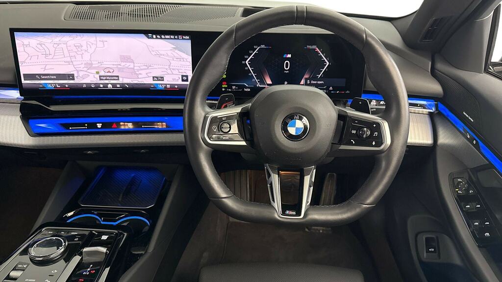 BMW 5 Series 520I M Sport Pro OX75AYO Black #5