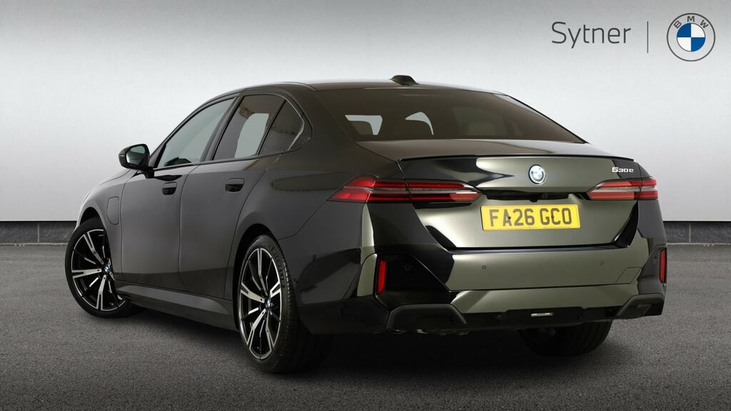 BMW 5 Series 530E M Sport Pro FA26GCO Black #2