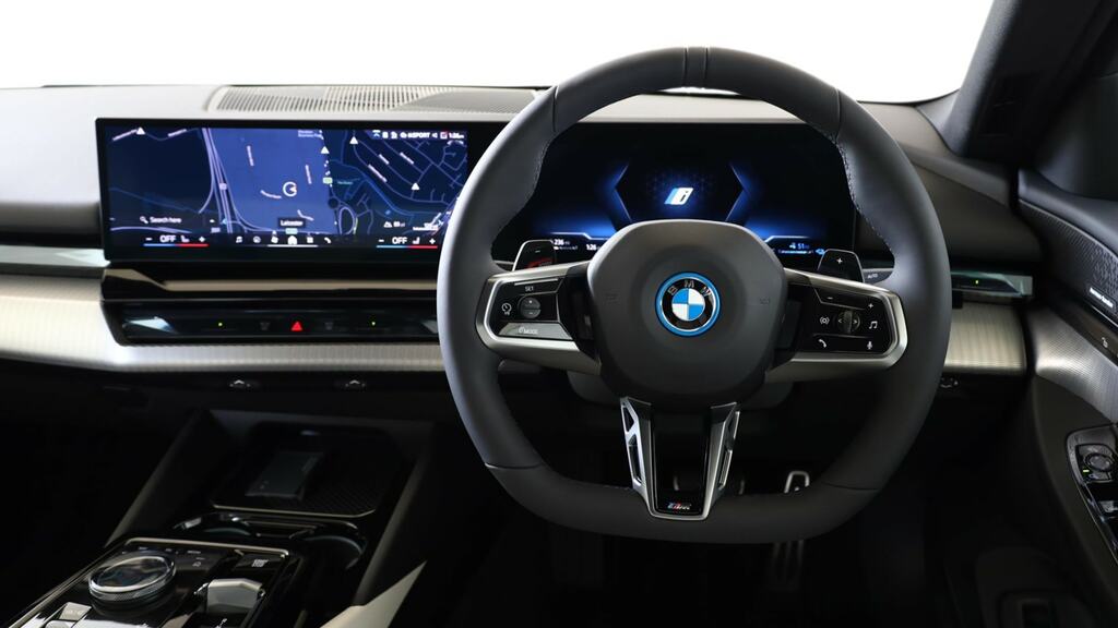 BMW 5 Series 530E M Sport Pro FA26GCO Black #5