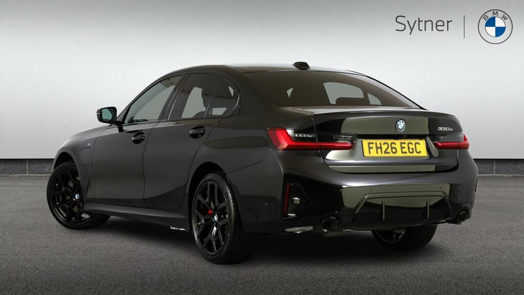 BMW 3 Series 330E 22.3 Kwh M Sport Pro Step Tech FH26EGC Black #2