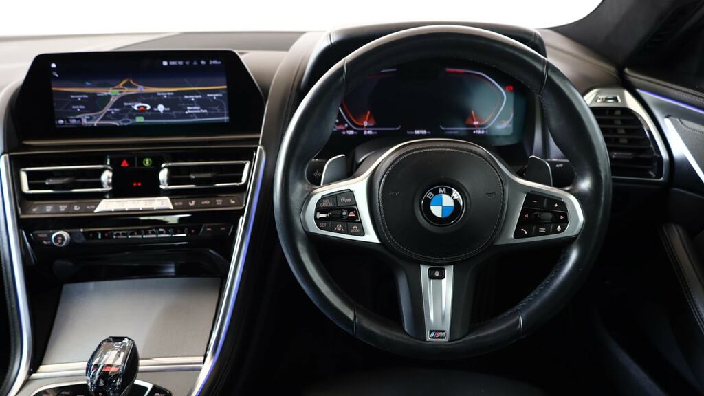 BMW 8 Series Gran Coupe 840D Xdrive Blue #5