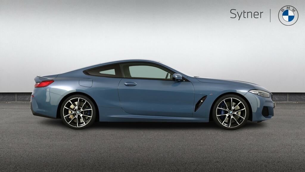 BMW 8 Series Gran Coupe 840D Xdrive Blue #3