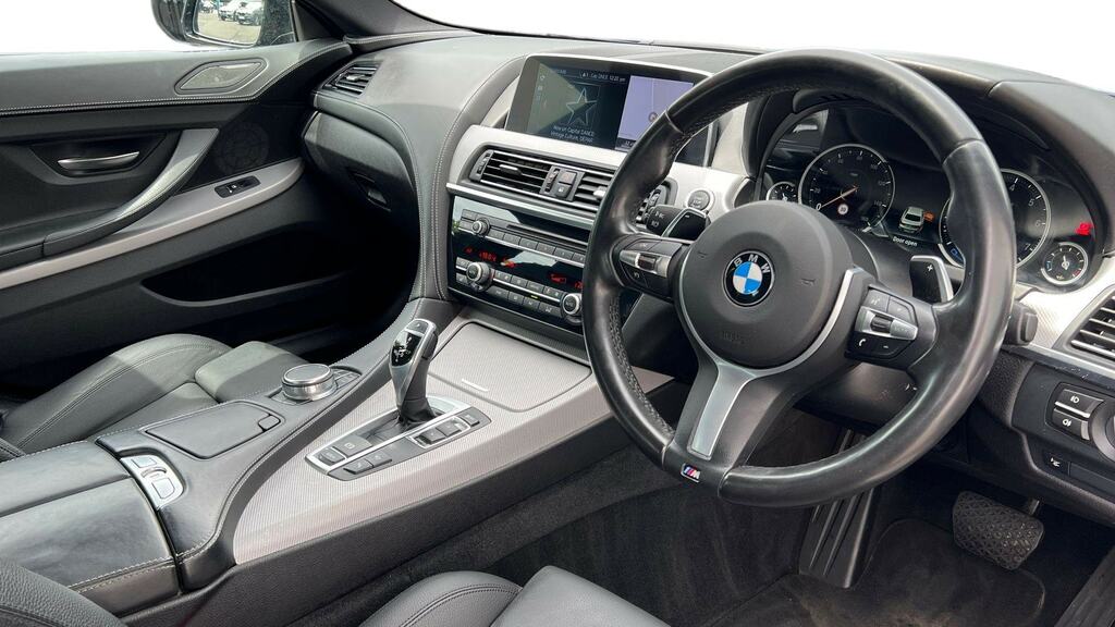 BMW 6 Series Gran Coupe 640I M Sport Black #6