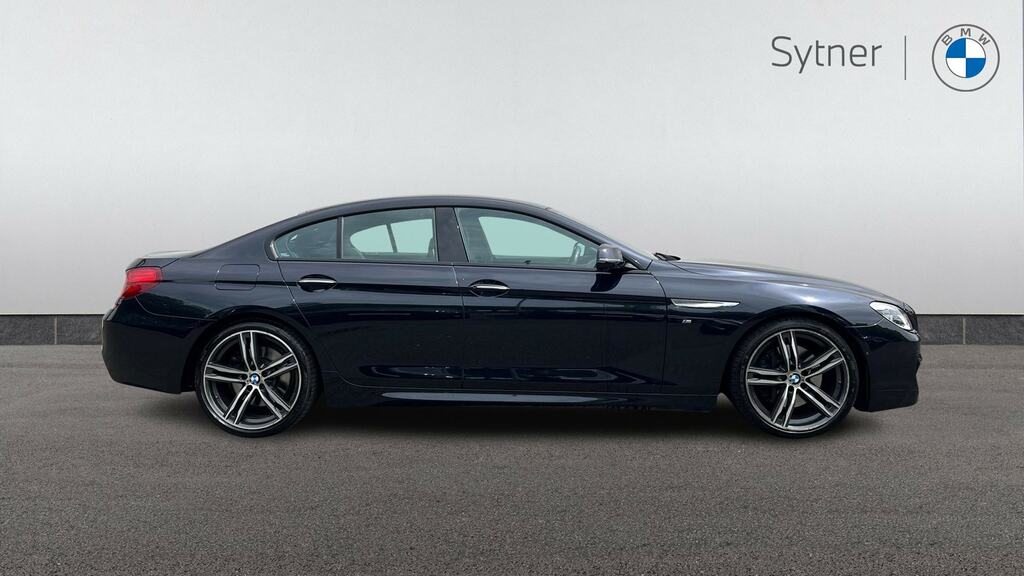 BMW 6 Series Gran Coupe 640I M Sport Black #3