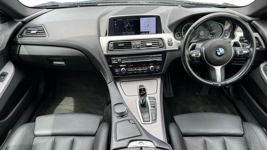 BMW 6 Series Gran Coupe 640I M Sport Black #4