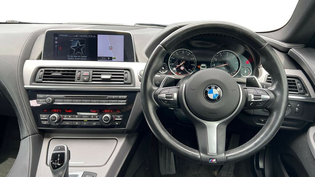 BMW 6 Series Gran Coupe 640I M Sport Black #5