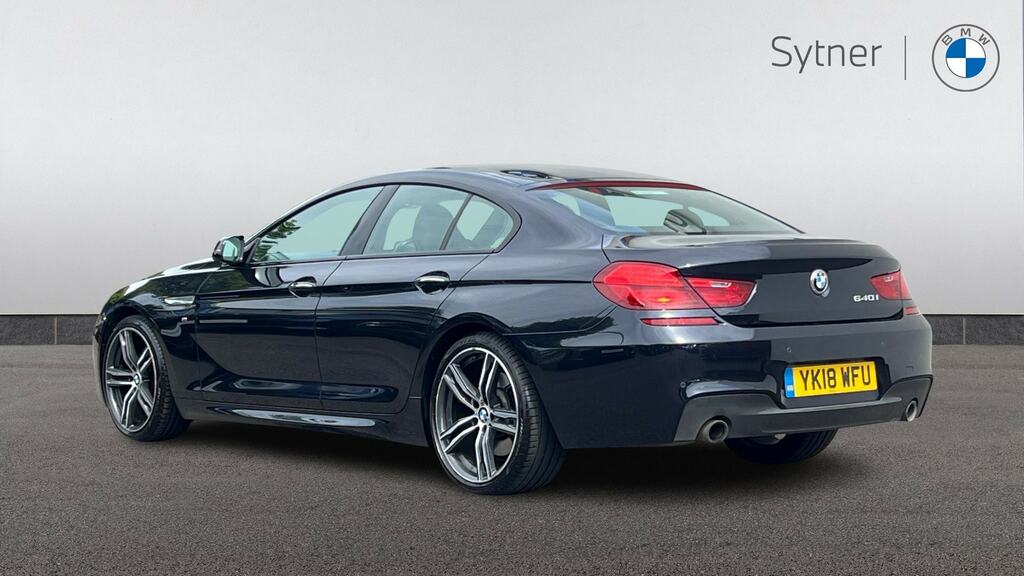 BMW 6 Series Gran Coupe 640I M Sport Black #2