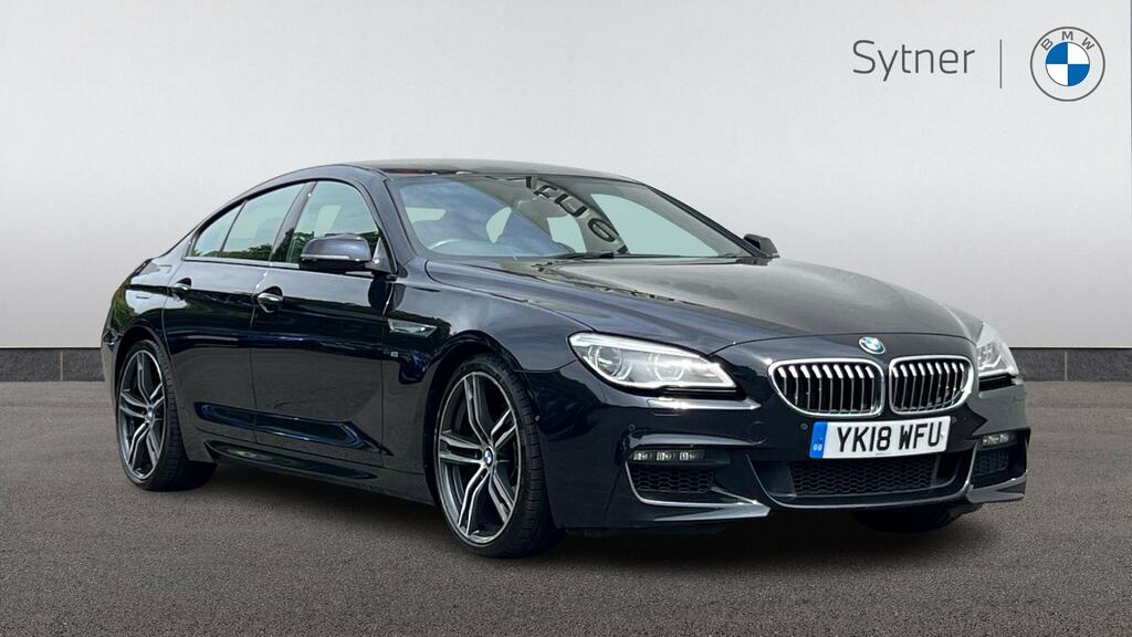 BMW 6 Series Gran Coupe 640I M Sport Black