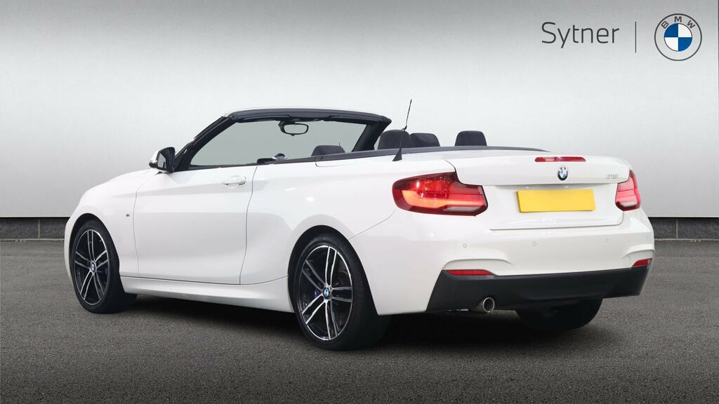 BMW 2 Series 218I M Sport Nav NL69UFY White #3
