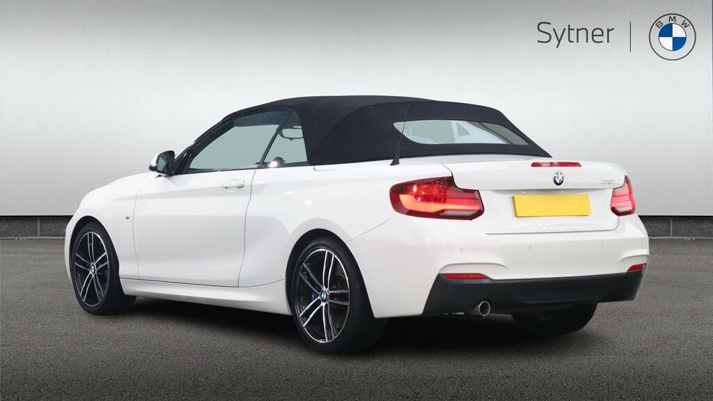 BMW 2 Series 218I M Sport Nav NL69UFY White #4