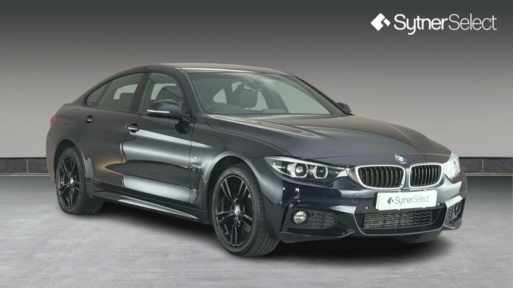 BMW 4 Series Gran Coupe 420D 190 Xdrive M Sport Prof Media Black