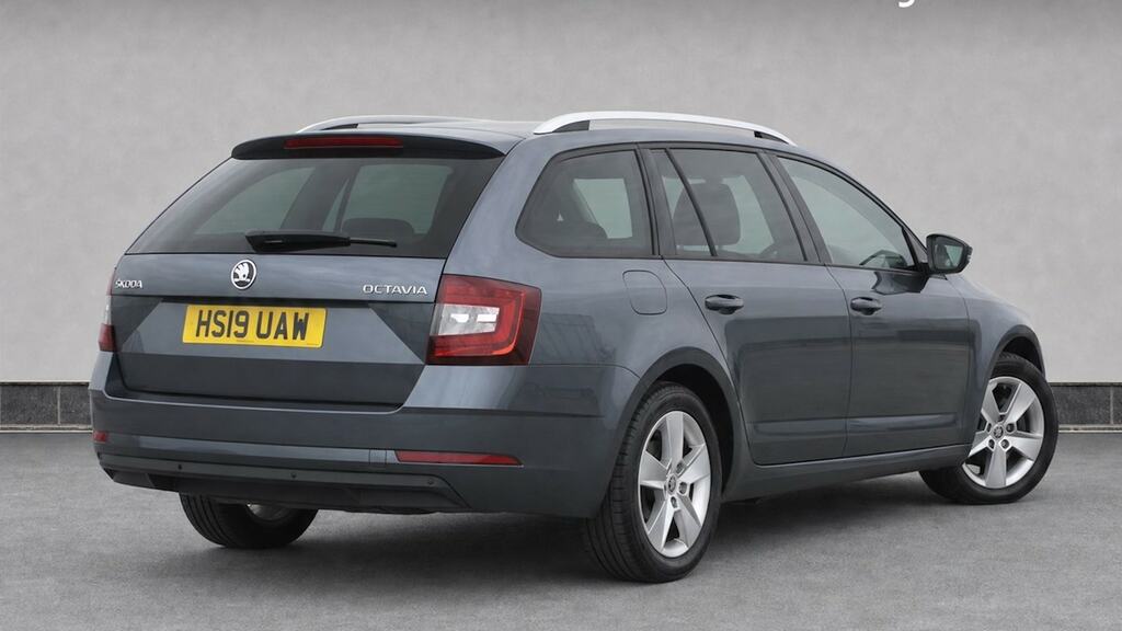 Skoda Octavia 1.5 Tsi Se Dsg HS19UAW Grey #4