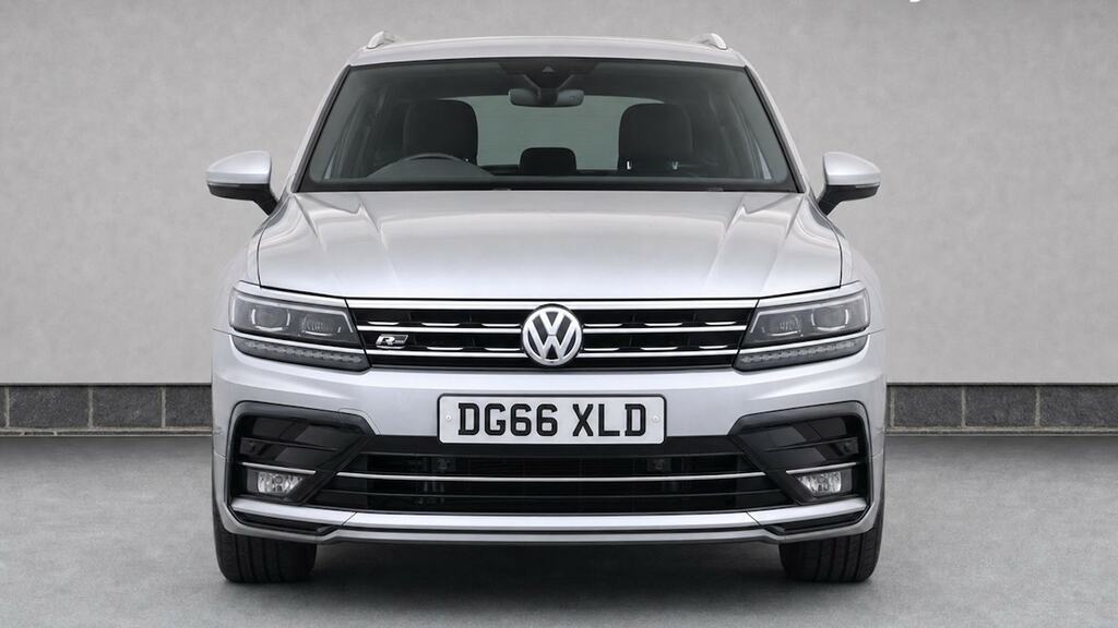 Volkswagen Tiguan 2.0 Tdi 150 4Motion R-line Dsg DG66XLD Silver #5