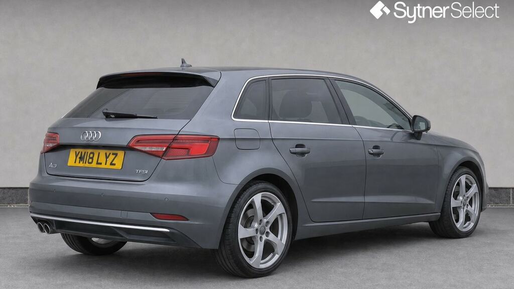 Audi A3 1.5 Tfsi Sport S Tronic YM18LYZ Grey #4