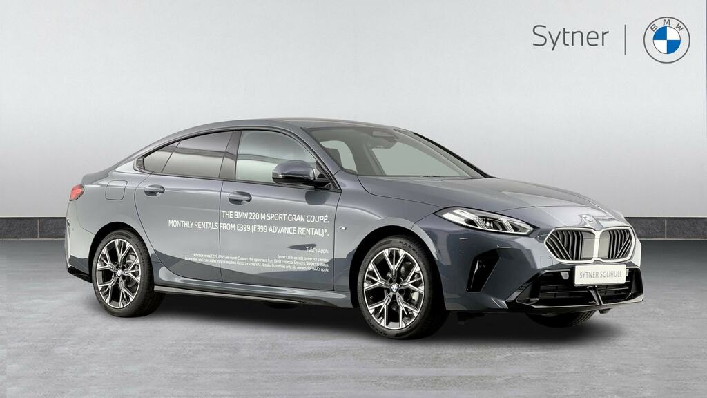 BMW 2 Series Gran Coupe 220 M Sport Step Grey