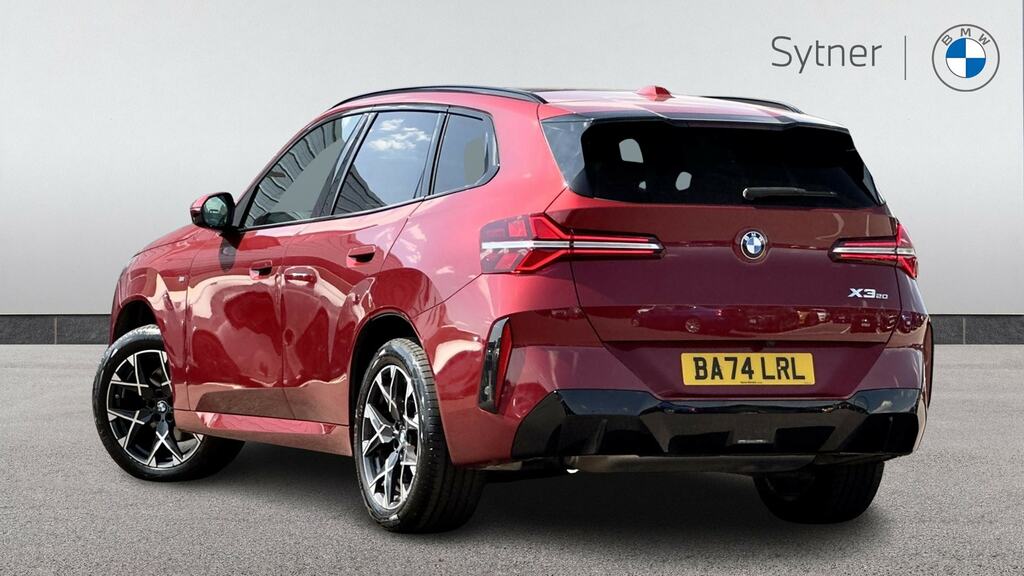 BMW X3 20 Xdrive M Sport Step BA74LRL Red #2