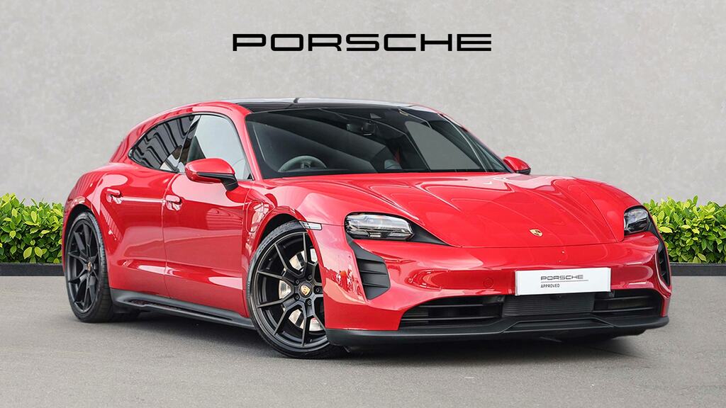 Porsche Taycan 440Kw Gts 93Kwh Red