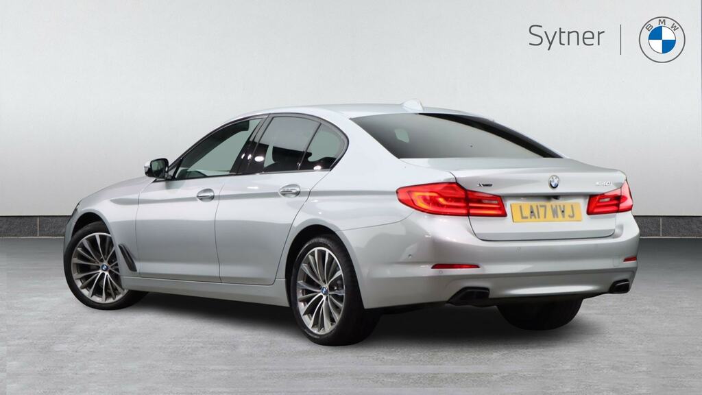 BMW 5 Series 540I Xdrive Se LA17WVJ Silver #2