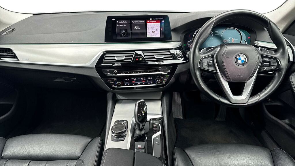 BMW 5 Series 540I Xdrive Se LA17WVJ Silver #4